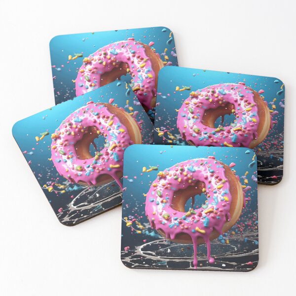 Item preview, Splatter Donut Delight designed and sold by anytka.