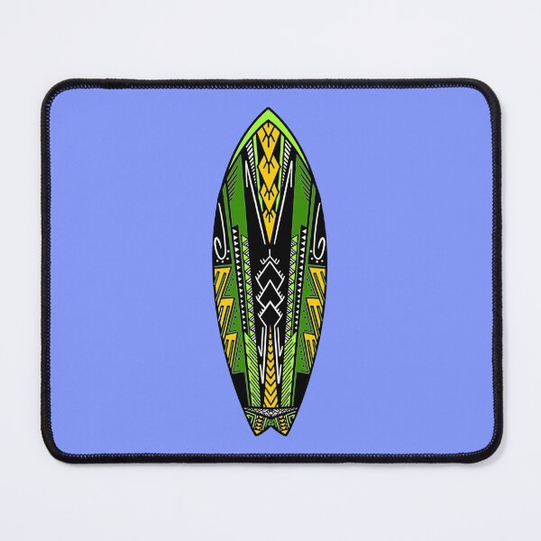 Item preview, Green Tribal Surfboard designed and sold by Steeb757.