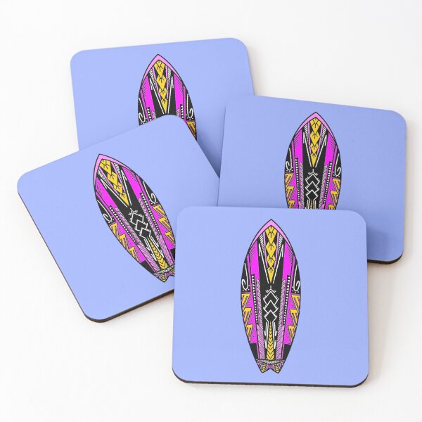 Item preview, Pink Tribal Surfboard designed and sold by Steeb757.