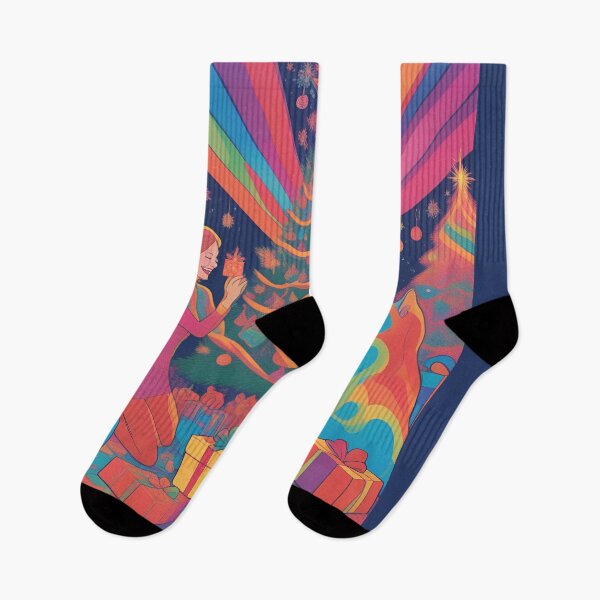 Item preview, psychedelic christmas designed and sold by cherryj27.