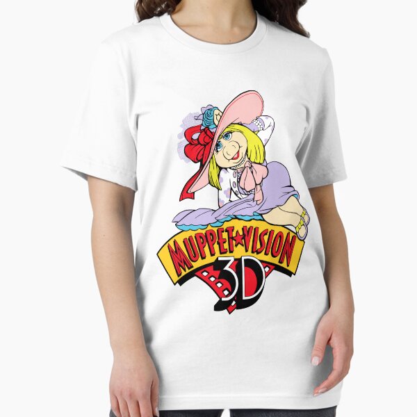 Vista previa del artículo con la obra «Visión 3D de la señorita Piggy Muppet», diseñado y vendido por dotodesigns.