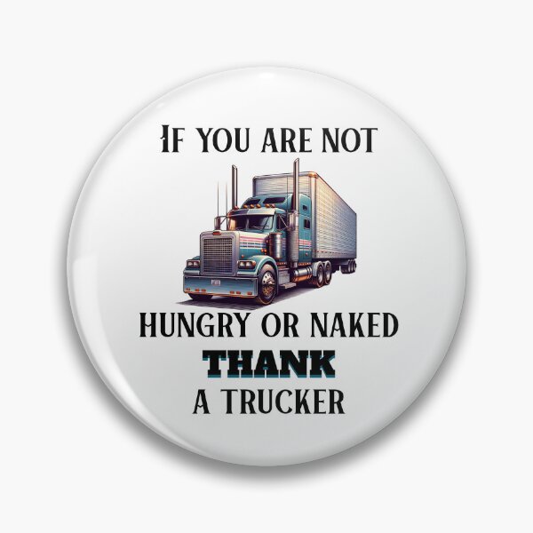 Item preview, thank a trucker designed and sold by CammiesShop.