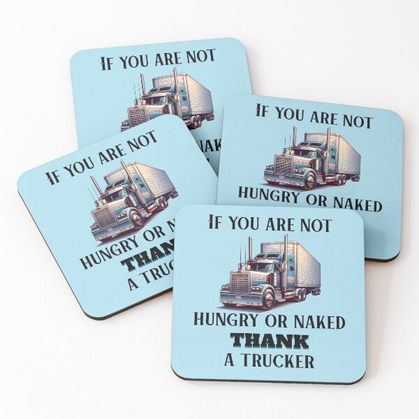 Item preview, thank a trucker designed and sold by CammiesShop.