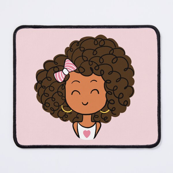 Item preview, Little Curly Girl - Pink version designed and sold by vee-madinina.