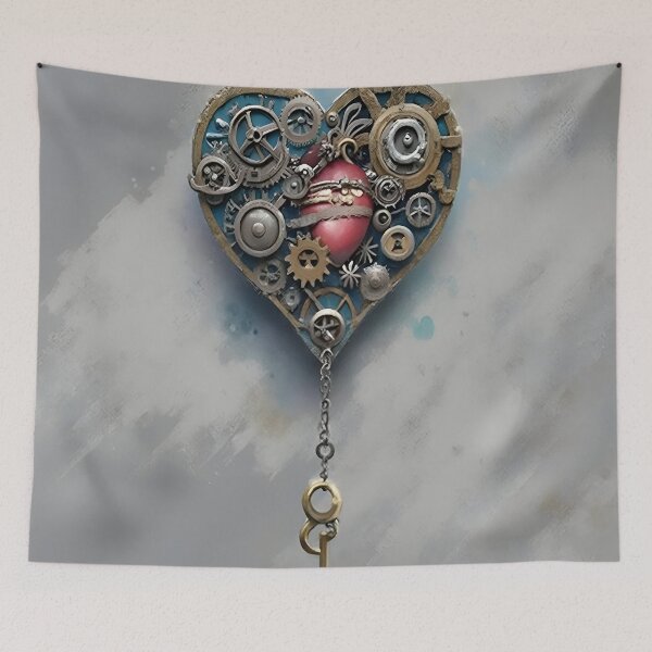 Item preview, Heart Strings: Artistic Metallic Wire Designs designed and sold by AmuraLumina.