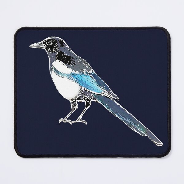 Item preview, Black-billed Magpie White Alternate Design  designed and sold by designsasstultd.