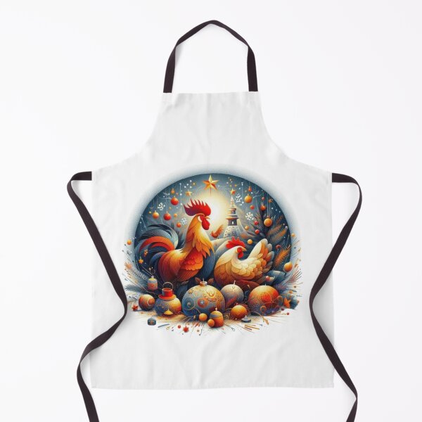 Item preview, Christmas Chicken Lover Xmas Santa Hat Funny Farm Merry Christmas Lights Chicken Farmer designed and sold by Creat-Des.