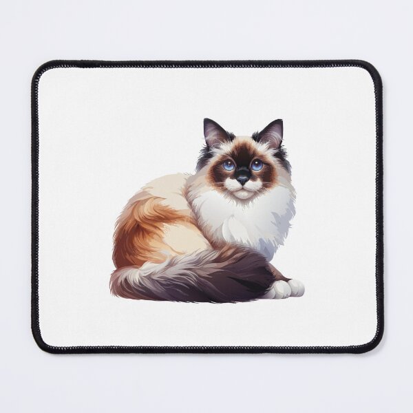 Item preview, Watercolor Balinese Cat designed and sold by printmala.