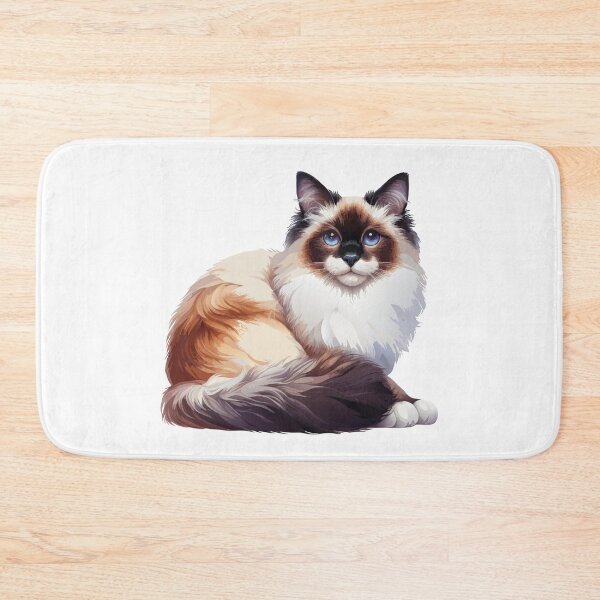 Item preview, Watercolor Balinese Cat designed and sold by printmala.