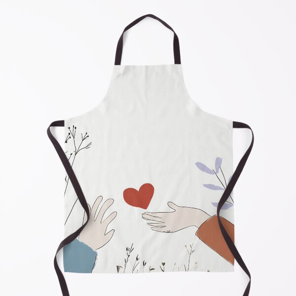 Item preview, Hands exchanging a heart in nature designed and sold by anytka.
