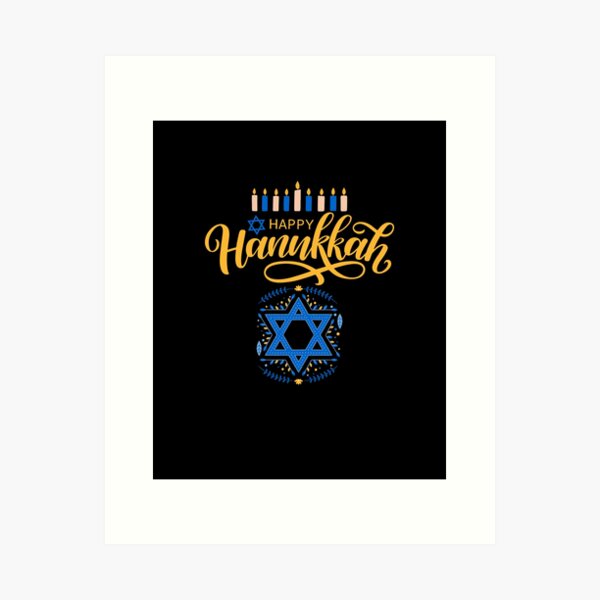 Item preview, Happy Hanukkah  designed and sold by Artsbybree.