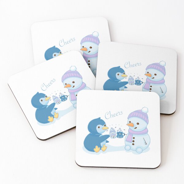 Item preview, Penguin and Snowman designed and sold by ionaberry.