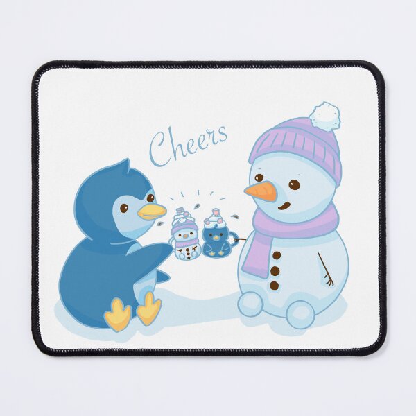 Item preview, Penguin and Snowman designed and sold by ionaberry.