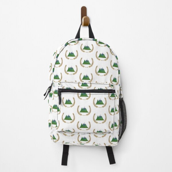 Item preview, two olive branches, green mountain trees with snow mountain designed and sold by AA-designstore.