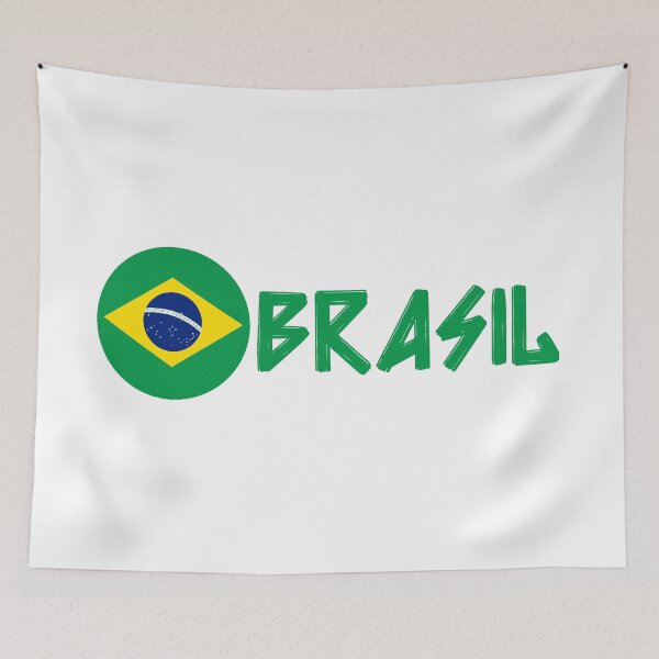 Artikelvorschau, Brasilien Flagge entworfen und verkauft von jeshands.
