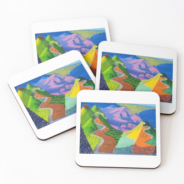 Item preview, Winding Through Hockney's Hills designed and sold by CraftedShip1.