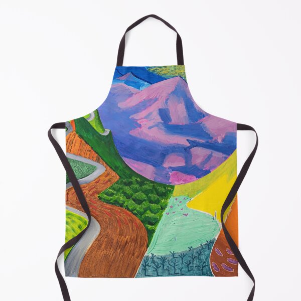 Aperçu de l'œuvre En serpentant à travers les collines de Hockney créée et vendue par CraftedShip1.