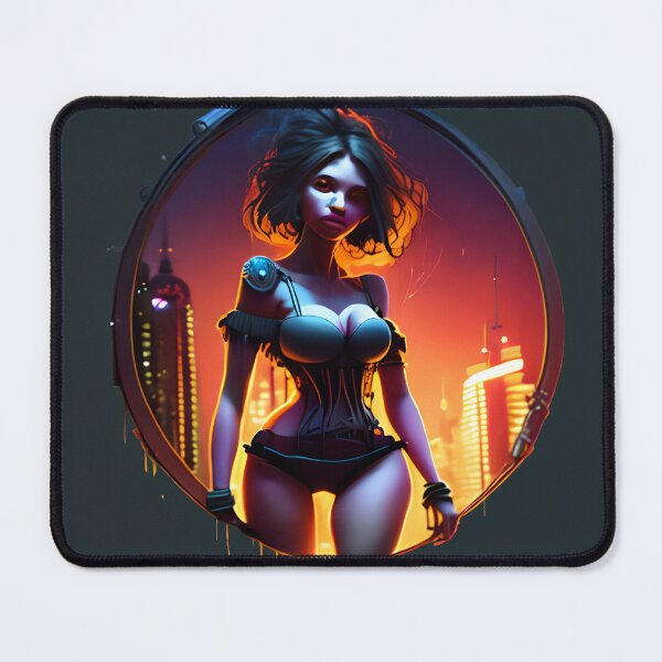 Item preview, Fire Skyline Adventure Girl designed and sold by Chubuter.