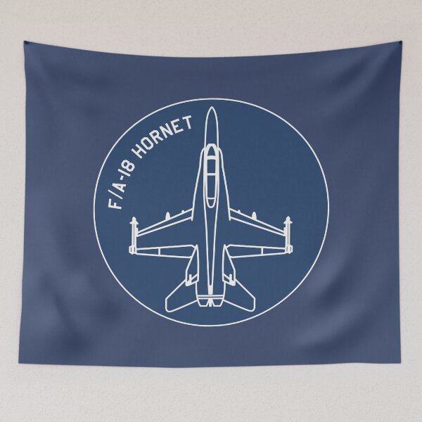 Item preview, F/A-18 Hornet American Jet Plane Badge designed and sold by MilitaryMart.