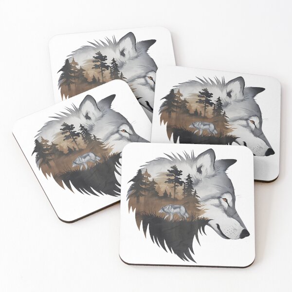 Item preview, Wolf Forest Art designed and sold by OskarArts.