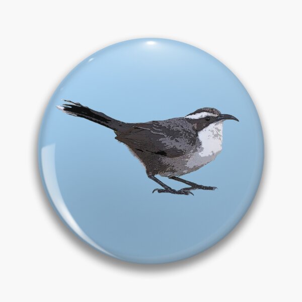 Item preview, White-browed Babbler Color Design  designed and sold by designsasstultd.