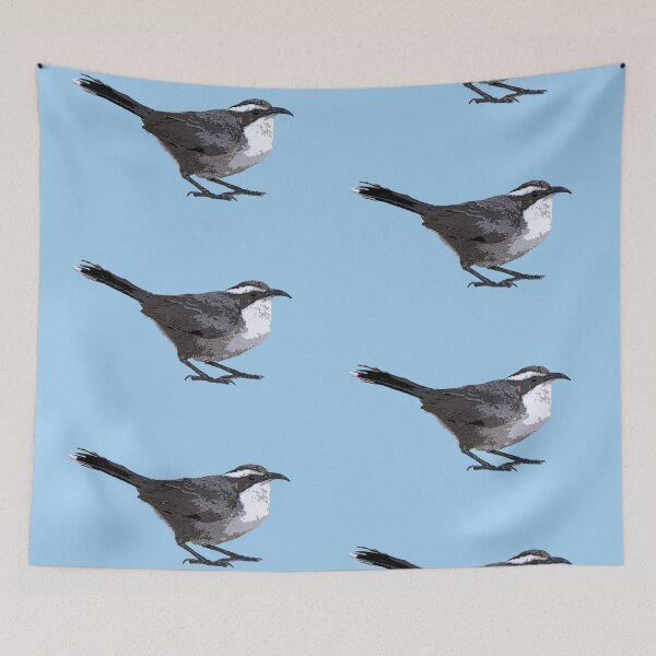 Item preview, White-browed Babbler Color Design  designed and sold by designsasstultd.
