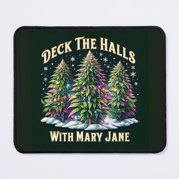 Item preview, Holiday marijuana design  designed and sold by EccentricsByE.