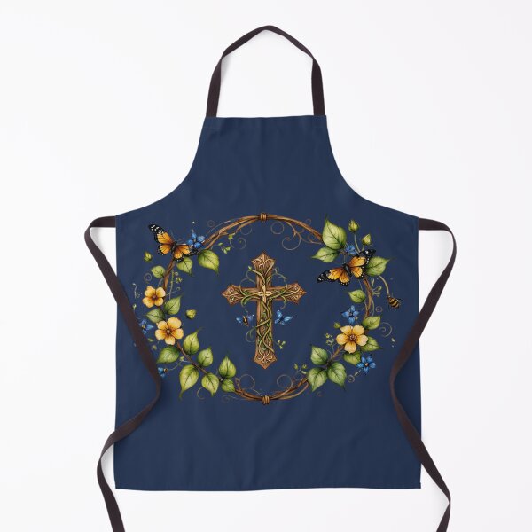 Item preview, Christian Cross Design, Butterflies, Vines, Flowers designed and sold by Our Bible Journey.