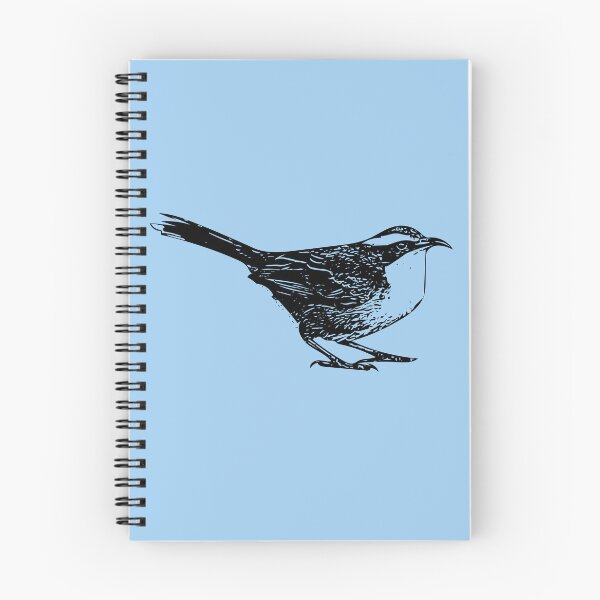 Item preview, White-browed Babbler Black Design  designed and sold by designsasstultd.