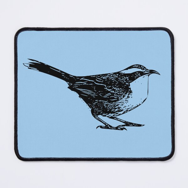 Item preview, White-browed Babbler Black Design designed and sold by designsasstultd.