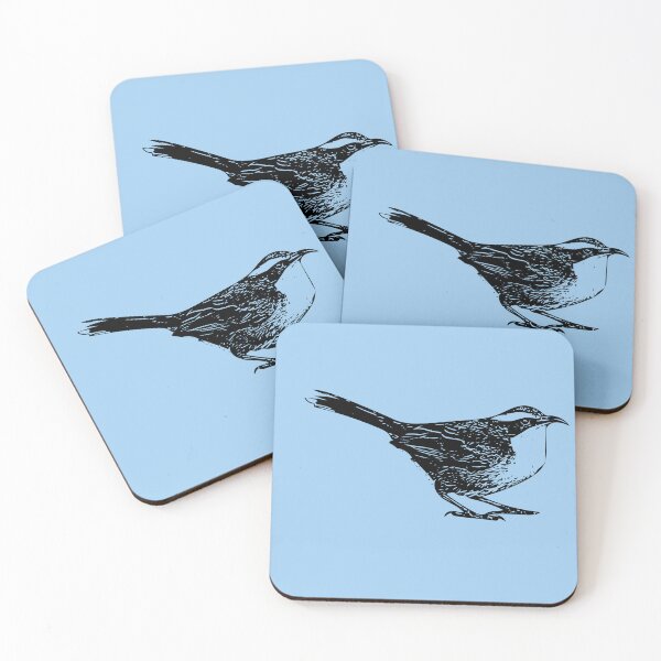 Item preview, White-browed Babbler Black Design  designed and sold by designsasstultd.
