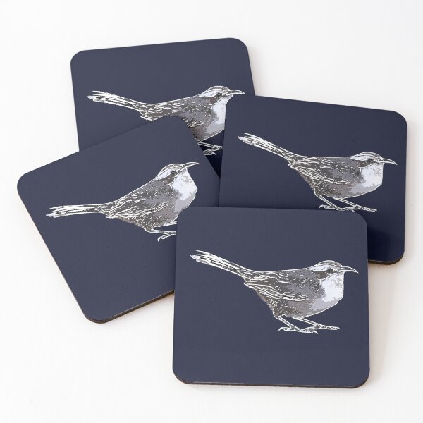 Item preview, White-browed Babbler White Alternate Design  designed and sold by designsasstultd.
