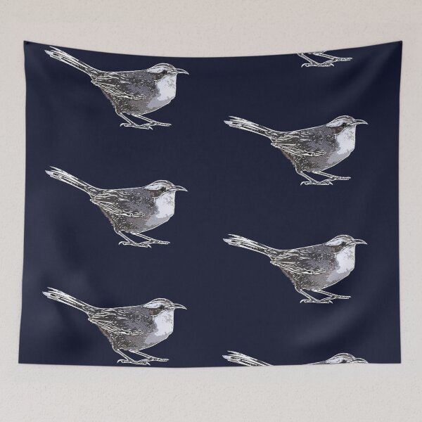 Item preview, White-browed Babbler White Alternate Design  designed and sold by designsasstultd.