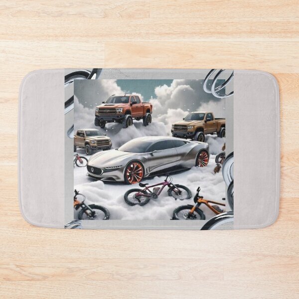 Item preview, Wheels Snowy Rides designed and sold by NettaArts.