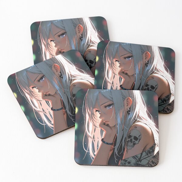 Item preview, Melancholic Stare Young Woman designed and sold by ART ATTACK ZONE.
