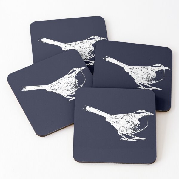Item preview, White-browed Babbler White Design  designed and sold by designsasstultd.