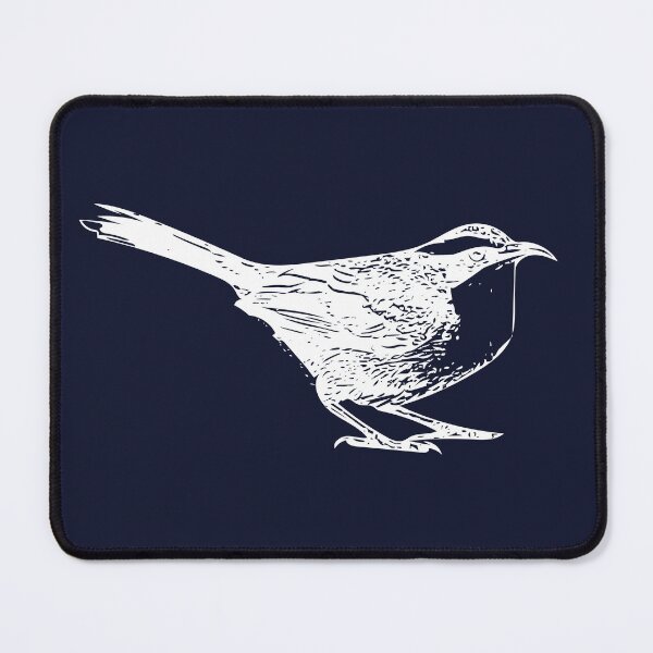 Item preview, White-browed Babbler White Design designed and sold by designsasstultd.