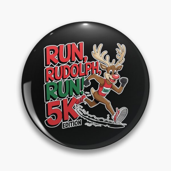 Item preview, Run Rudolph Run 5k Edition designed and sold by miriamo25.