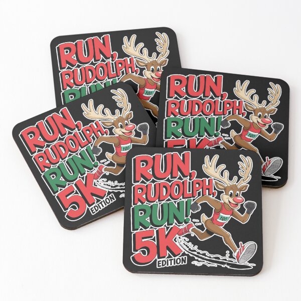 Item preview, Run Rudolph Run 5k Edition designed and sold by miriamo25.