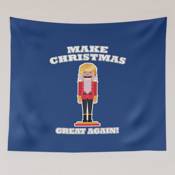 Item preview, Make Christmas Great Again Christmas Nutcracker Trump Hair Vance '24 Retro 2024 24 designed and sold by arcadetoystore.