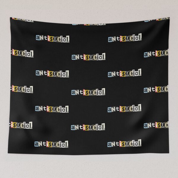 Item preview, Antisocial artwork  designed and sold by Slickskillz11.