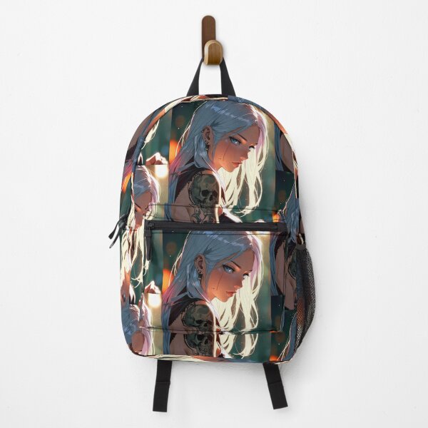 Item preview, Glimmer of Determination Melancholic Stare Young Woman designed and sold by ART ATTACK ZONE.