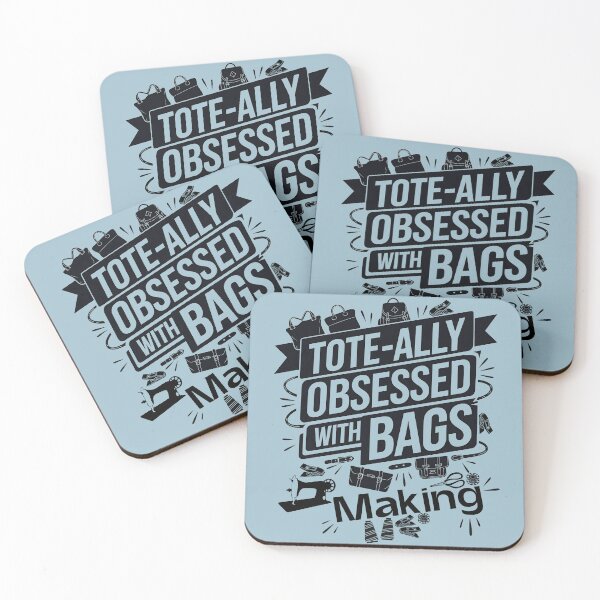 Item preview, tote-ally obsessed with bags making, Sewing Bags, Funny Gift for Bag Makers and Crafters – Sewing Enthusiast Apparel designed and sold by EwaVerse.