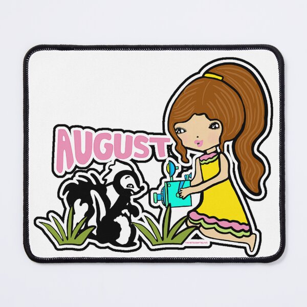 Item preview, Vintage 1960's August Girl Taking Picture of Skunk designed and sold by To-vintageWlove.