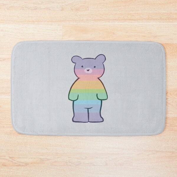 Item preview, Pastel Rainbow Bear designed and sold by Skull Fern.