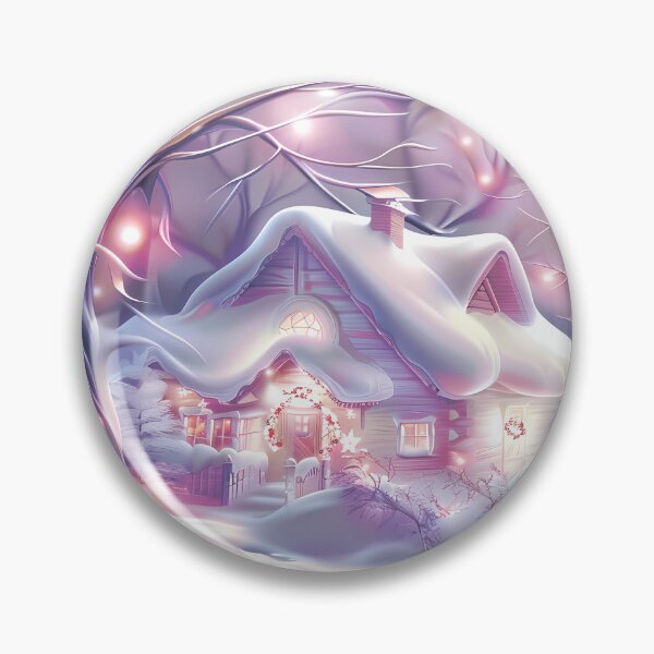 Item preview, Cottage in the forest. Fairy tale forest. Winter forest. designed and sold by MagelliShop.
