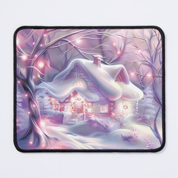 Item preview, Cottage in the forest. Fairy tale forest. Winter forest. designed and sold by MagelliShop.