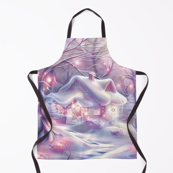 Item preview, Cottage in the forest. Fairy tale forest. Winter forest. designed and sold by MagelliShop.