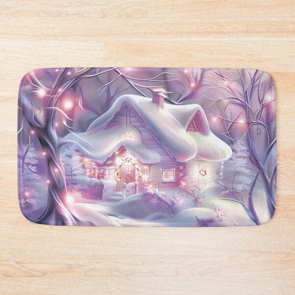 Item preview, Cottage in the forest. Fairy tale forest. Winter forest. designed and sold by MagelliShop.