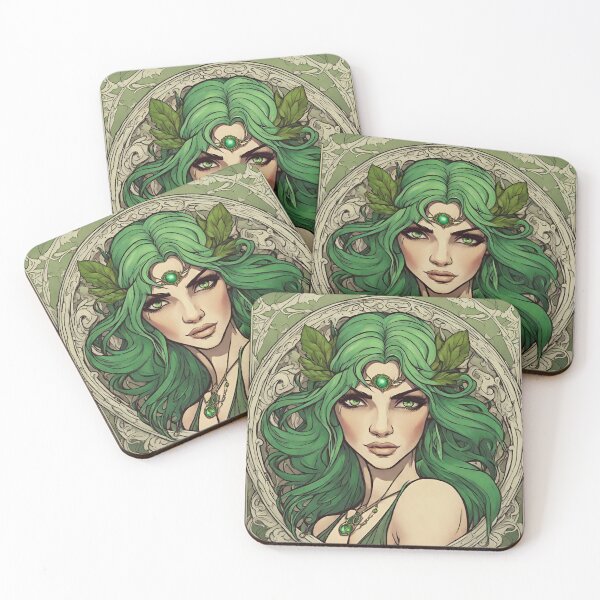 Artikelvorschau, Grüne Göttin, Königin, Elfe entworfen und verkauft von GoddessNouveau.